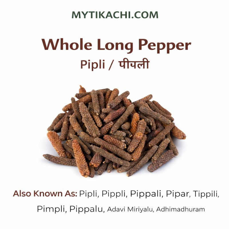 MOUNTAIN MYSTERY Whole Long Pepper (Pipli), 100 g